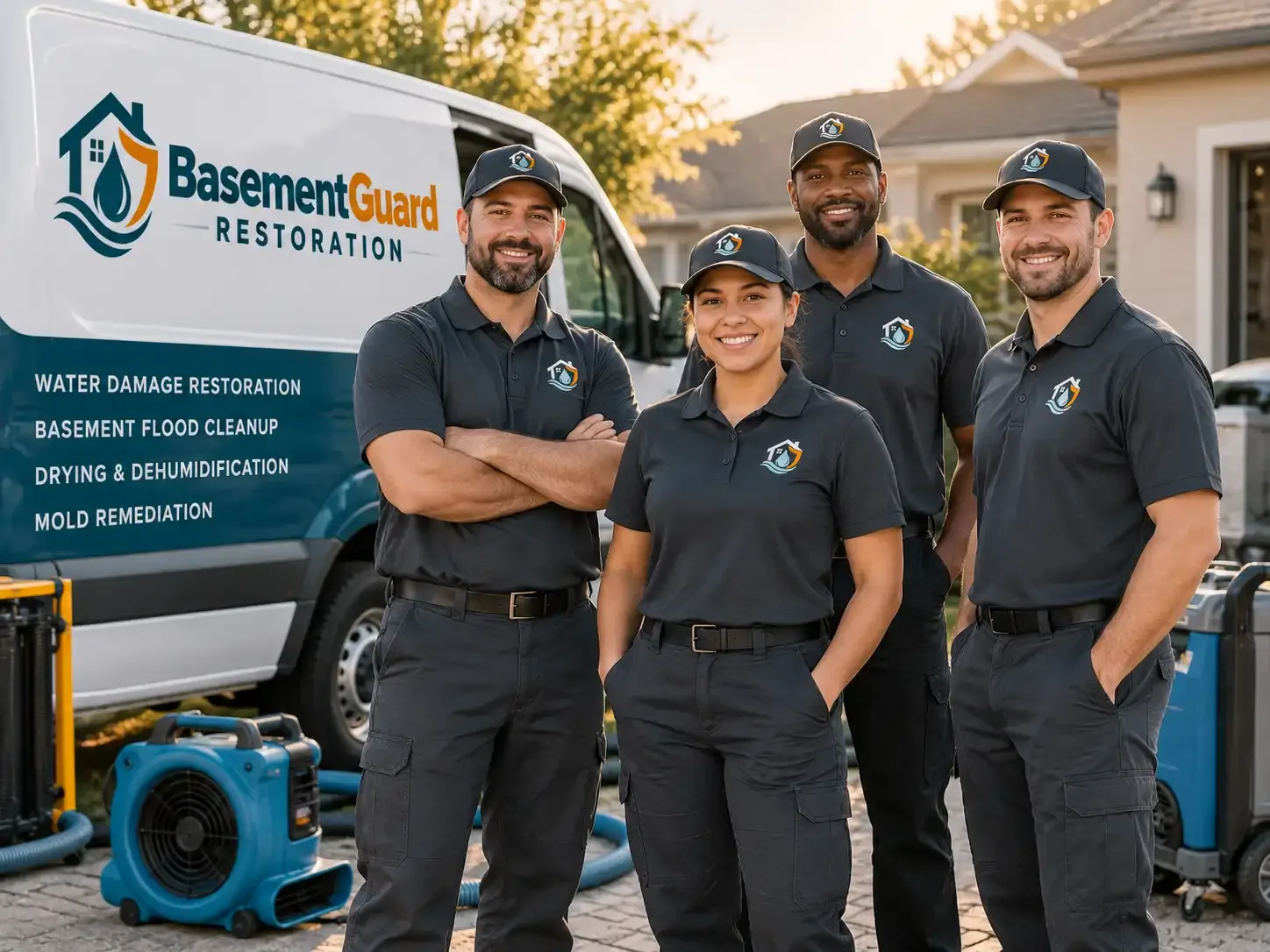 Basement Water Damage Restoration company in Vanderbilt, PA